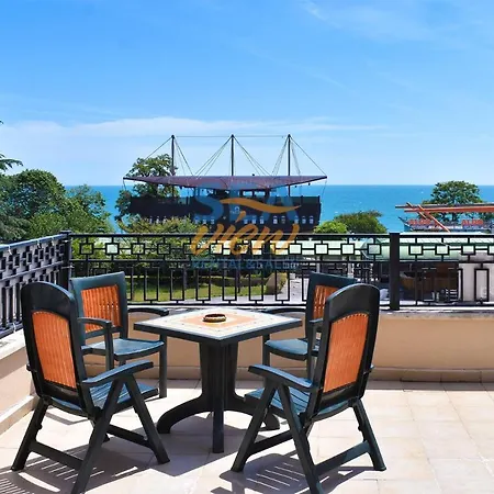 Sea View Front Apartment Golden Sands